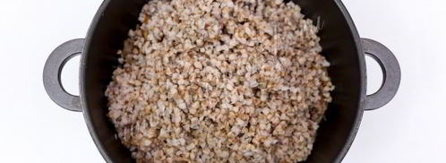 гречневая каша с тушенкой. Шаг 7