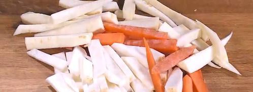 гречневая каша с запеченными овощами. Шаг 2