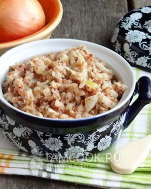 Гречневая каша со сливочным сыром в мультиварке