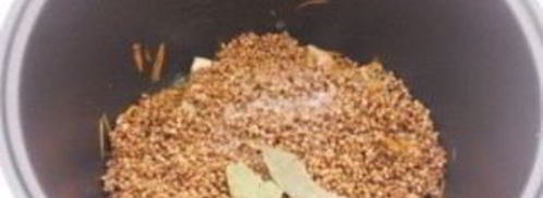 каша гречневая со свининой. Шаг 3