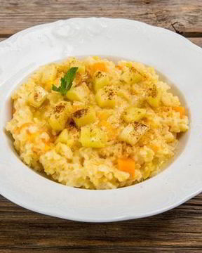 Каша из булгура на молоке