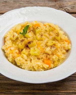 Каша из булгура на молоке