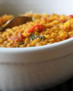 Каша из чечевицы