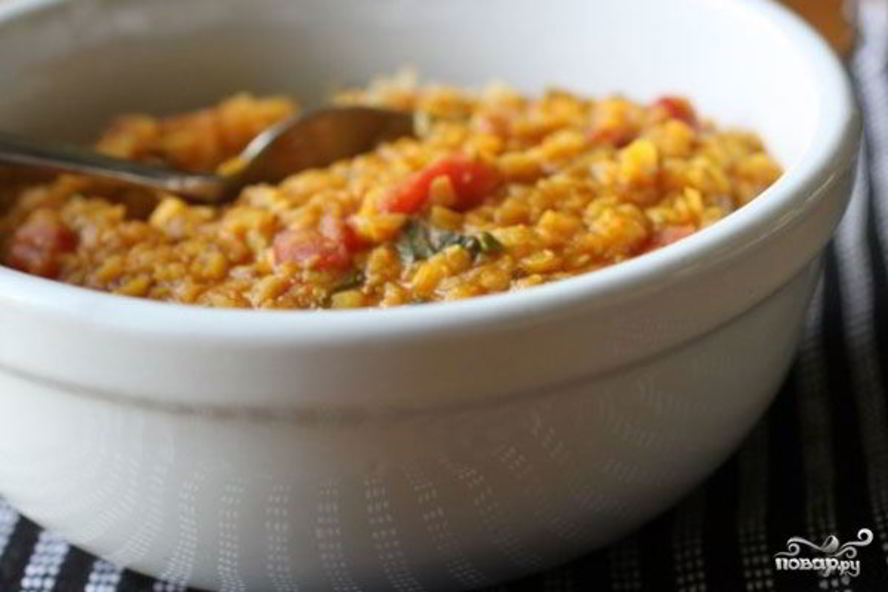 Рецепт каши из чечевицы