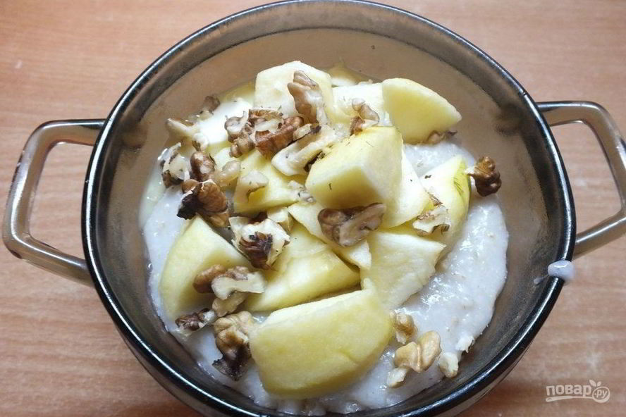 Рецепт каши из овсяной крупы на воде