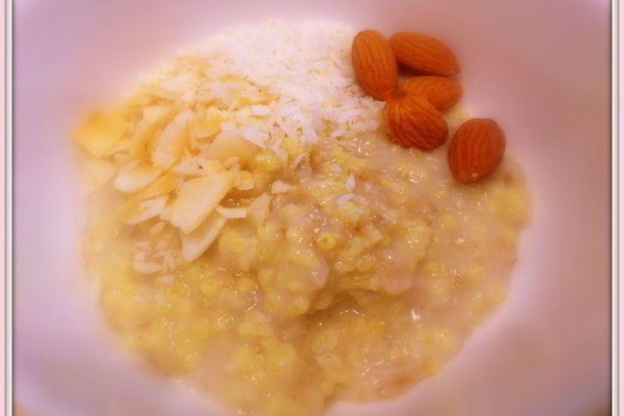 Рецепт каши на кокосовых сливках