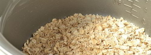 каша на молоке в мультиварке. Шаг 6