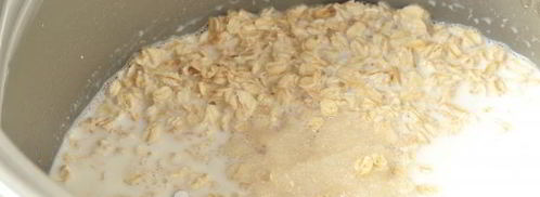 каша на молоке в мультиварке. Шаг 7