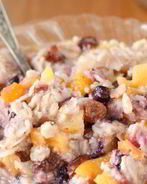 Каша на воде с сухофруктами