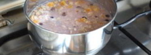 каша на воде с сухофруктами. Шаг 6