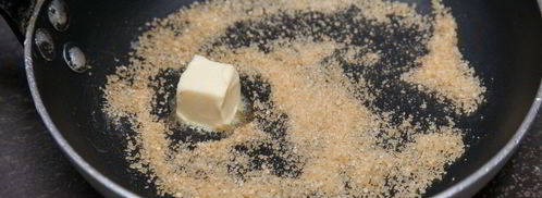 каша овсяная с жареными бананами. Шаг 5