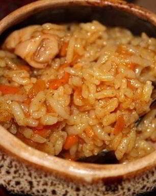 Каша с мясом в автоклаве