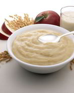 Каша с яблоками