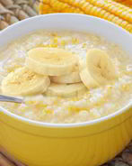 Кукурузная каша на молоке