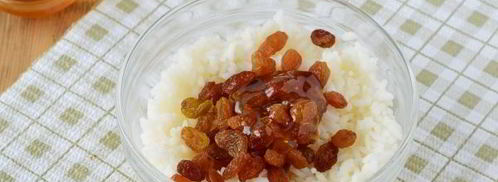 кутья из риса с изюмом поминальная. Шаг 10