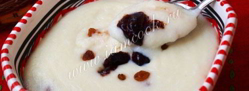 манная каша на молоке. Шаг 6