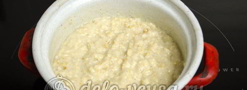 овсяная каша на воде. Шаг 3