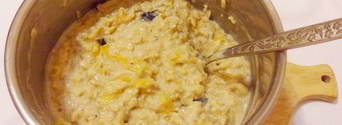 овсяная каша с сухофруктами. Шаг 6