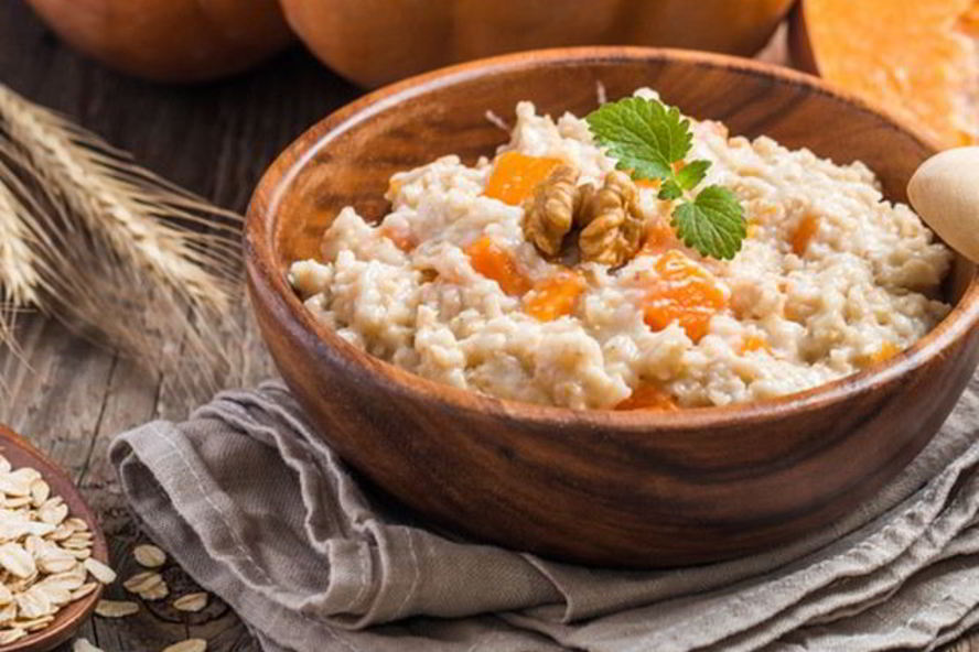 Рецепт овсяной каши с тыквой