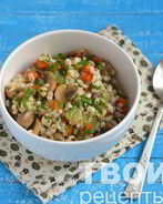 Перловая каша с грибами