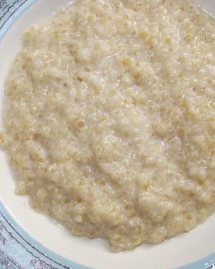 Пшеничная каша на молоке
