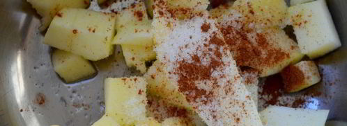 пшеничная каша с томлеными яблоками. Шаг 4