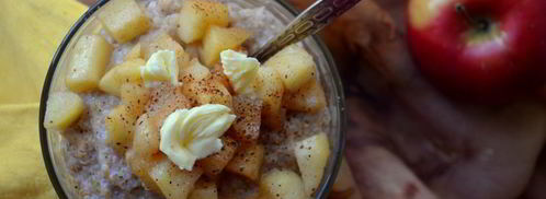 пшеничная каша с томлеными яблоками. Шаг 5