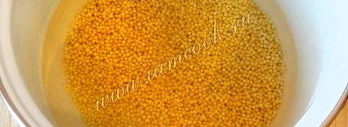 пшенная каша с творогом. Шаг 3