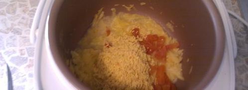 пшенная каша с тыквой в мультиварке. Шаг 4