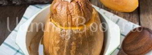 пшенная каша в тыкве. Шаг 6