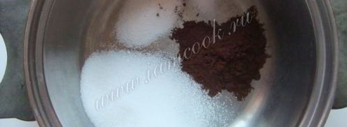 шоколадная рисовая каша. Шаг 3