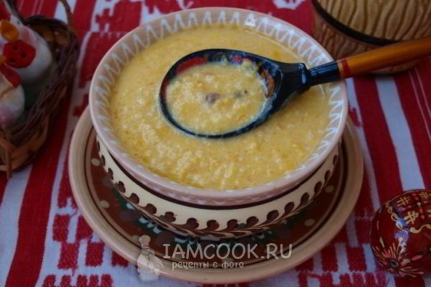 Рецепт тыквенной каши с пшеном