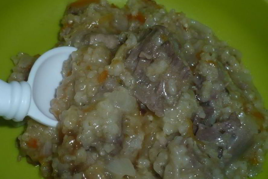 Рецепт ячневой каши на бараньей рульке