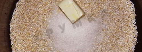 ячневая каша в мультиварке на молоке классическая. Шаг 4