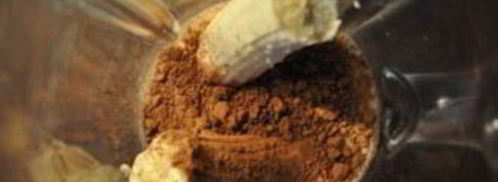 бананово-шоколадный коктейль. Шаг 2