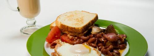 английский завтрак и чай с молоком. Шаг 3