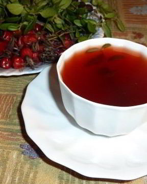 Брусничный чай