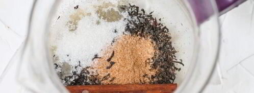 чай с имбирем и корицей. Шаг 5