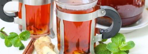 чай с имбирем и корицей. Шаг 9