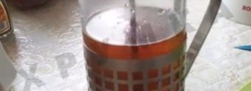 чай с имбирем, лимоном и яблоками. Шаг 8