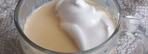 чай с молоком нежное облако. Шаг 6