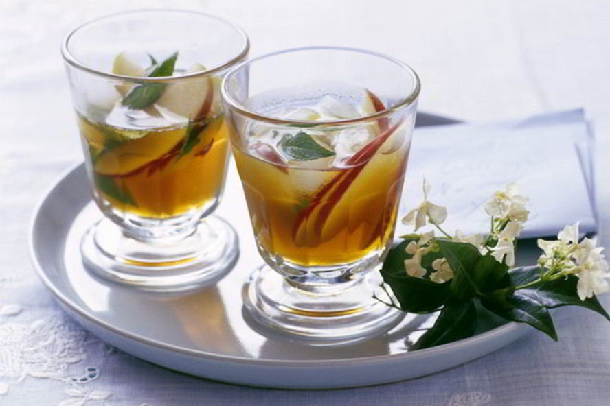 Рецепт чая с яблоком