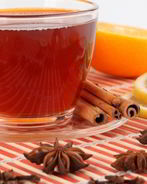 Имбирный чай с корицей