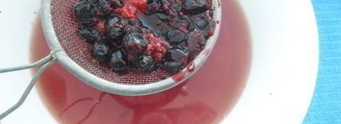 холодный чай ягодный ройбуш. Шаг 5