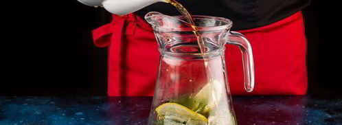 холодный летний чай с мятой и лимоном. Шаг 6