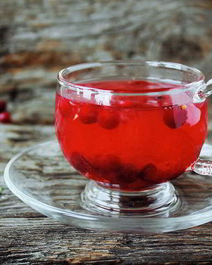 Клюквенно-апельсиновый чай