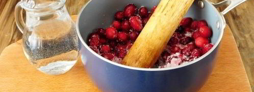 клюквенный чай. Шаг 6