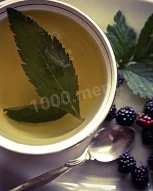 Листья ежевики чай