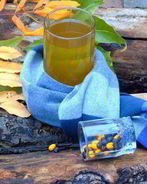 Можжевелово-облепиховый чай с изюмом