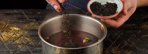 осенний согревающий чай. Шаг 3